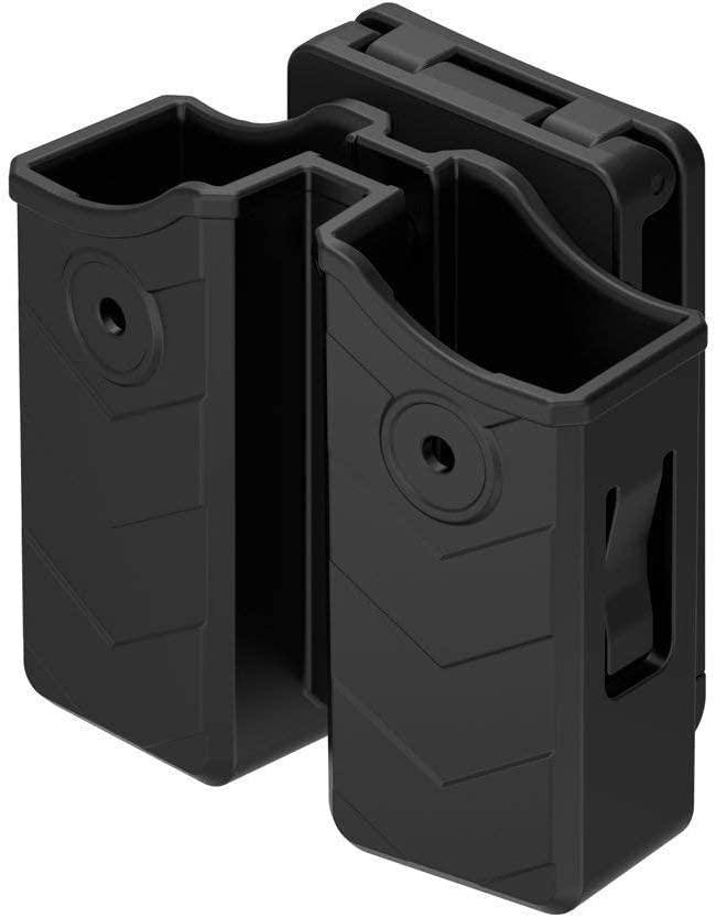 OWB Double Magazine Holster, Universal Magazine Holder for 9mm/40/45 ...