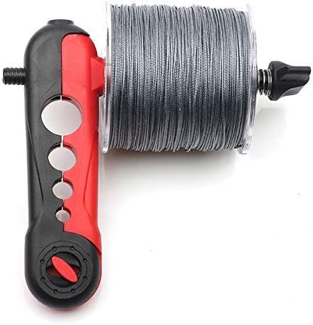 ZZTTL Fishing Line Spooling Tool Machine Compact 1pcs Mini Adjustable for  Spinning & Baitcasting Reels and Casting Reels, Portable Line Spooler  Spools Station System Fishing Without Line Twist