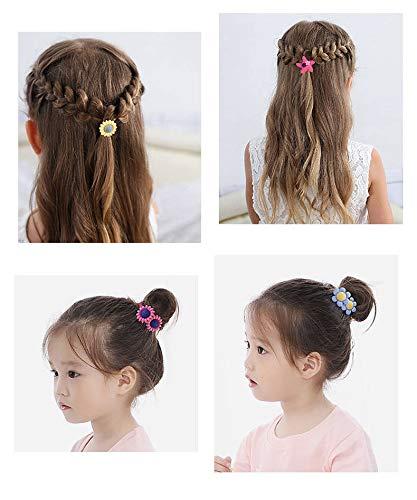 Hair Ties 50 Pieces For Baby Girls,3 Cm Hair Elastics For Girls Rubber Band,  Children Tie Hair Colorful Hair Accessories - Walmart.com
