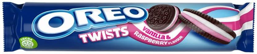 Oreo Twists Vanilla & Caramel Flavour Oreo Twists Vanilla & Raspberry ...