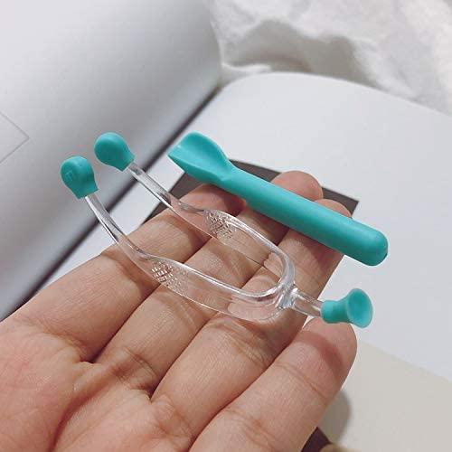 Soft Contact Lenses Remover and Insertion Tool, Contact Tweezers and Soft  Silicone Scoop for Girls with Long Nails, Gift for Contact Lens New User  (Green)
