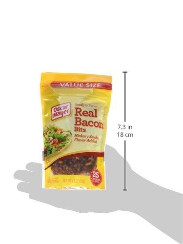 Customer reviews: Oscar Mayer Real Turkey Bacon Bits (4 oz Bag,  1 cup)