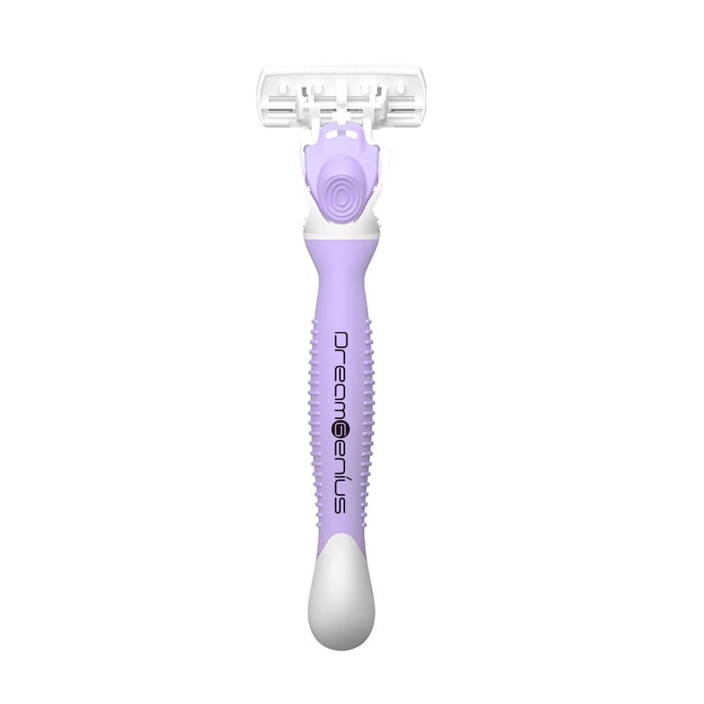 DreamGenius Women's Razors - 6-Blade Shaving Set with 2 Handles & 19  Refills | Non-Slip Travel Pack in Purple - Best Value for Smooth Skin | Buy  Now with Express International Delivery | GoSupps.com