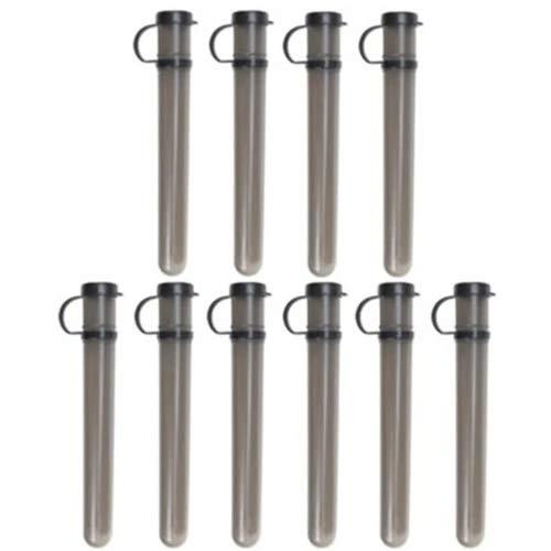 Empire 10 Round Paintball Tube w/ Tethered Lid Smoke 10 Pack