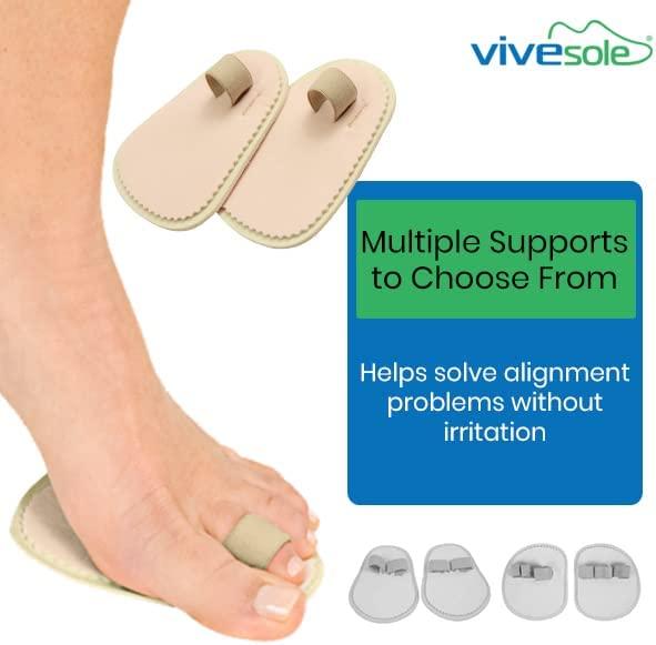 ViveSole Toe Straightener Splint Pair - Hammer Toe Joint Realign ...