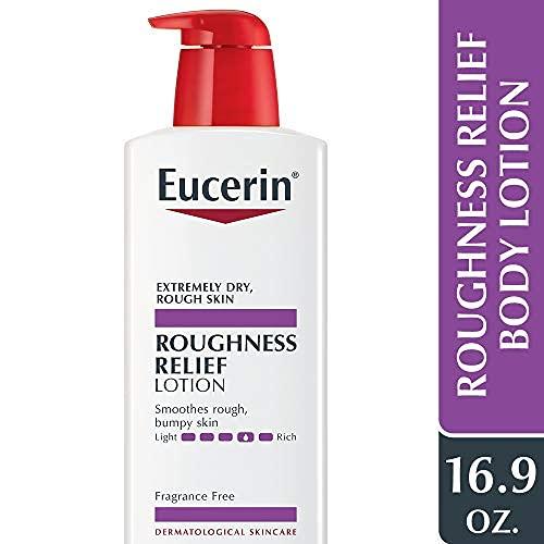 Eucerin Roughness Relief Lotion Fragrance Free, 16.9 fl oz (500 ml
