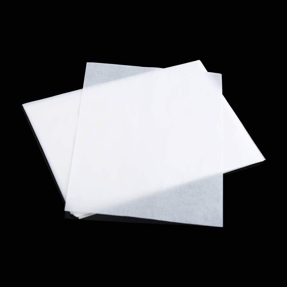 Heating Press Paper Pre-Cut Parchment Paper Slick Silicone Coating on  Double Sides 100 Sheet (4X6)
