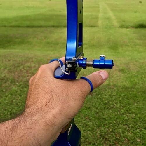 Archery Finger Sling Adjustable for Barebow Recurve Longbow Traditional