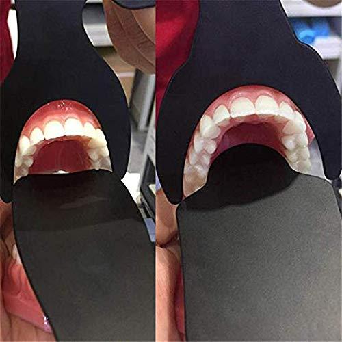 Dental Photo Contrast Black Background Board 6Pcs Orthodontic