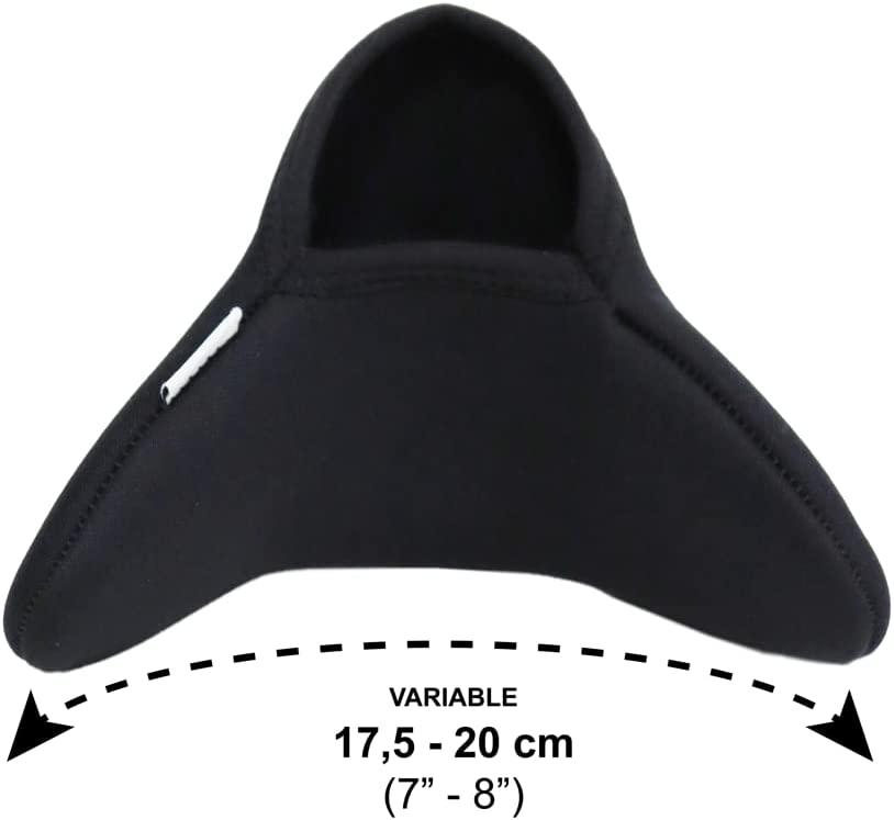 KMINA Forearm Crutch Pads (2 Count), Open Cuff Crutch Padding for