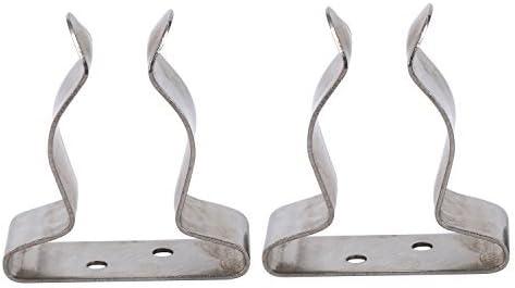 Amarine Made Pair of Stainless Steel Boat Hook Spring Clamp Holder