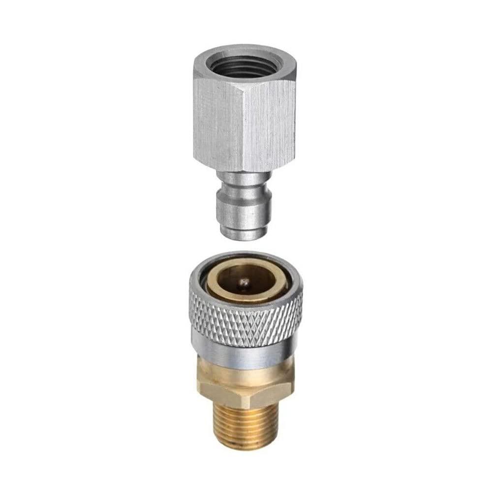 Manloney LLC 8mm Foster QuickDisconnect Fittings 1/8 BSPP Male/Female