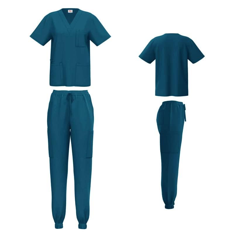 Beverly Hills Uniforms Scrubs for Women 4Way Stretch Scrub Sets Top