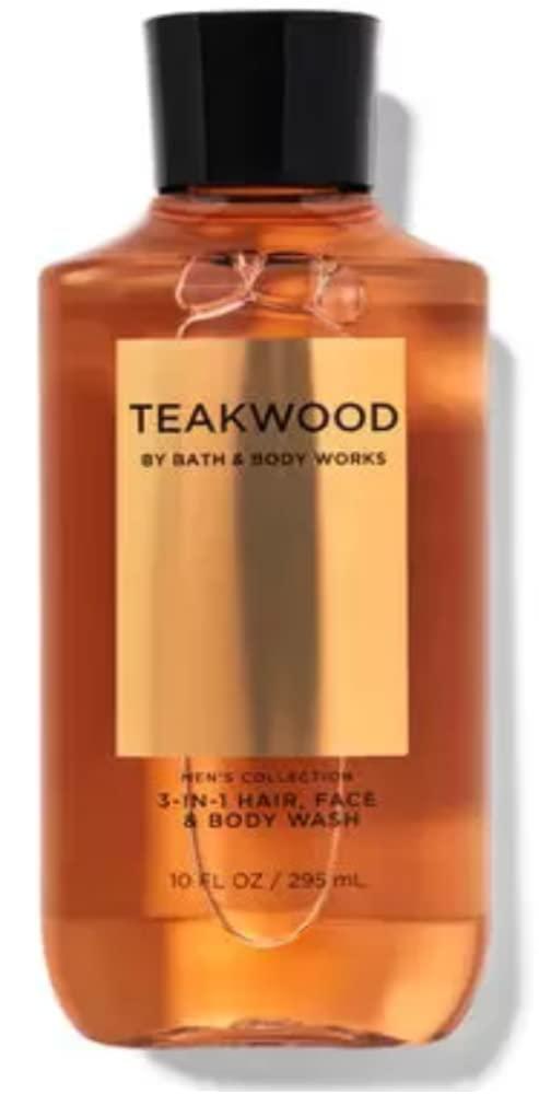 Teakwood 3-in-1 Body Wash and Cream Set by Bath and Body Works