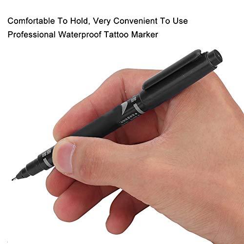 Tattoo Marker A Box Of Ten DoubleHeaded Cutting Pens For Tattoo Marks
