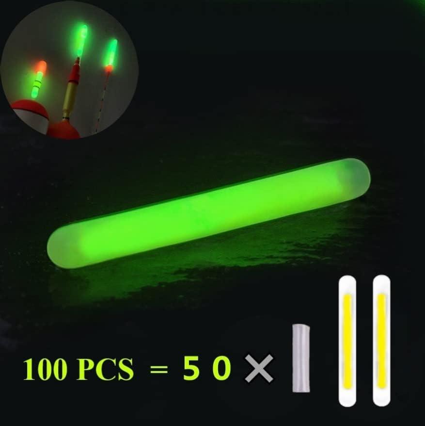 Bâtons Lumineux Clip-on Pour Canne à Pêche – Lot De 100 Ou 200