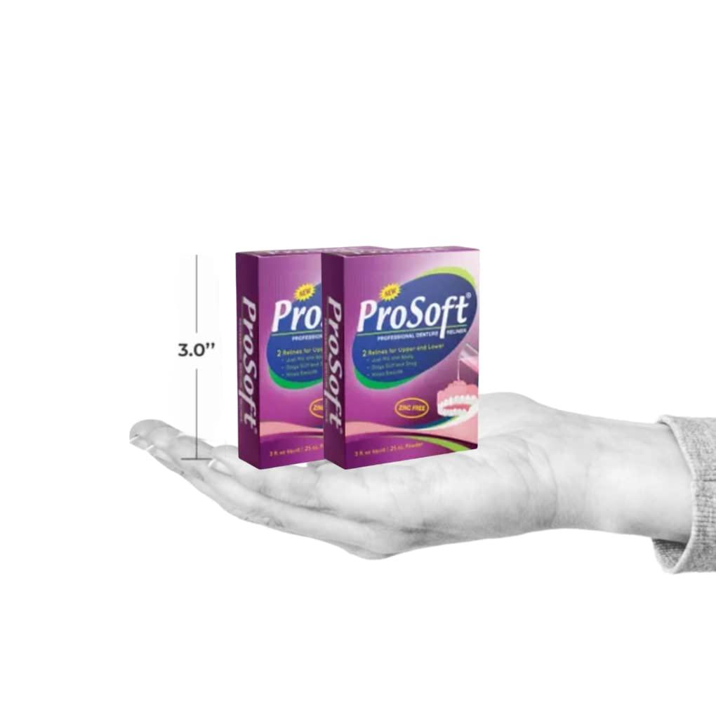 ProSoft Denture Reliner 4 Relines LongLasting Comfort and Fit