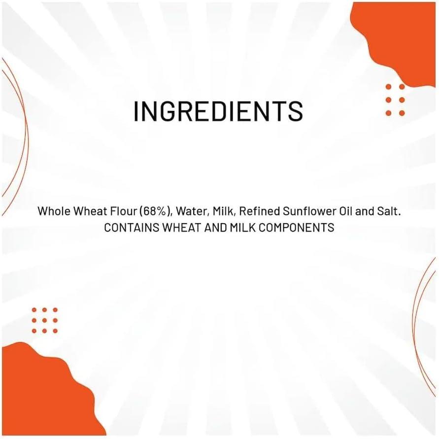 Haldiram's Phulka Roti | 360G | Roti | Ready to Eat | 100% Fresh ...