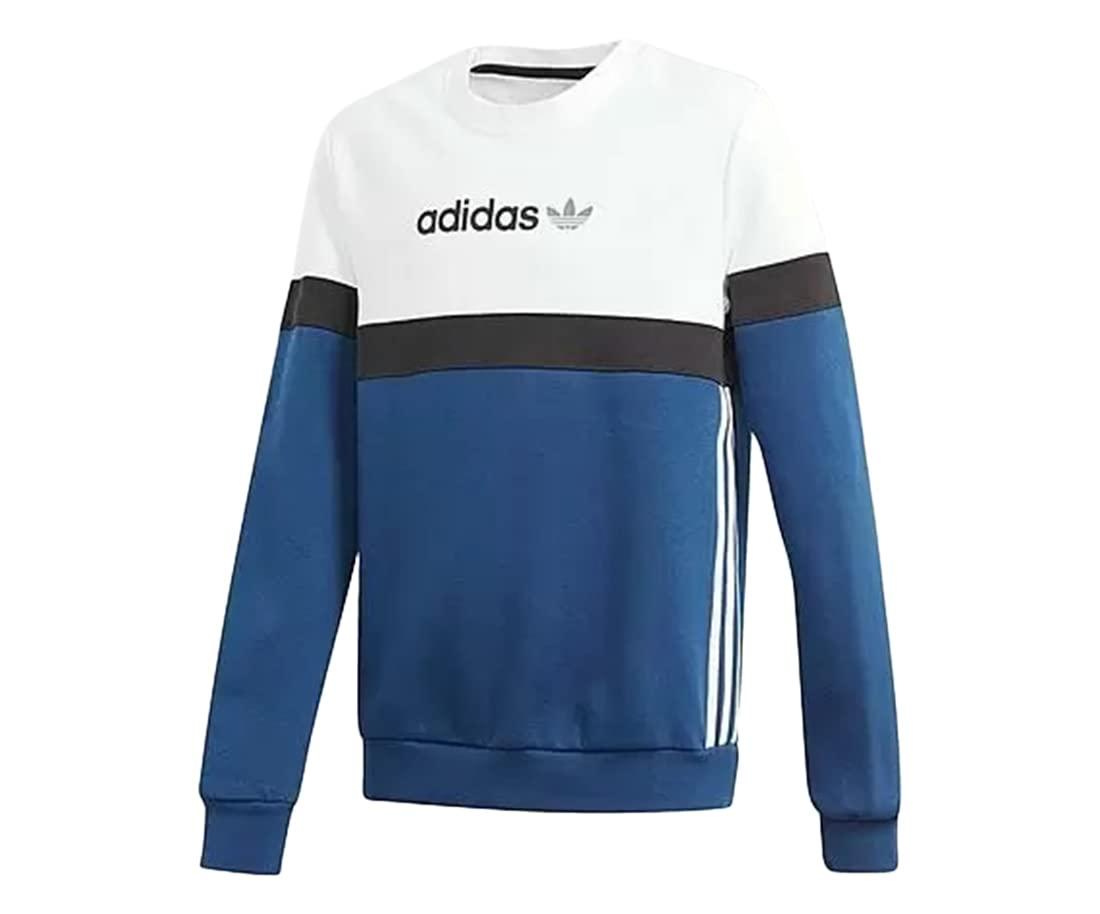 Adidas originals itasca crew sweatshirt green hot sale