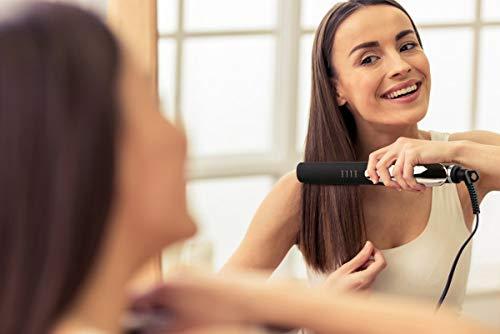 Elle Ceramic Flat Iron Achieve Silky Smooth Hair Salon