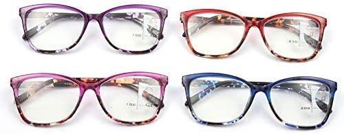 Men Women Polygonal Progressive Reading Glasses Readers 0.50 ~ 3.00 C