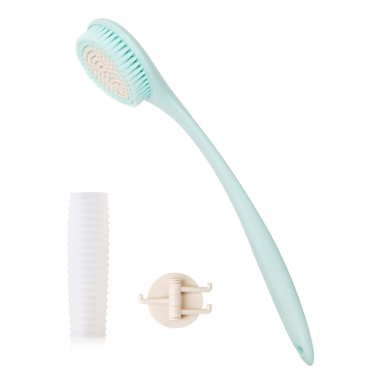 BEDELITE Long Handle Back Bath Brush Ergonomic Streamlined Scrubber