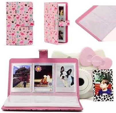 Andoer, kit di accessori 14 in 1 per Fujifilm Instax Mini 9/8 +/8 con custodia, tracolla, auto-adesivo, lente per selfie, filtro, album, fotogramma