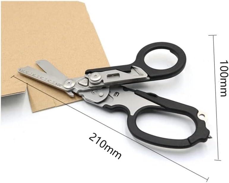 Wholesale Raptor Tactical Folding Scissors Multifunctional First Aid And  Outdoor Survival Tool From Bunnings, $7.97