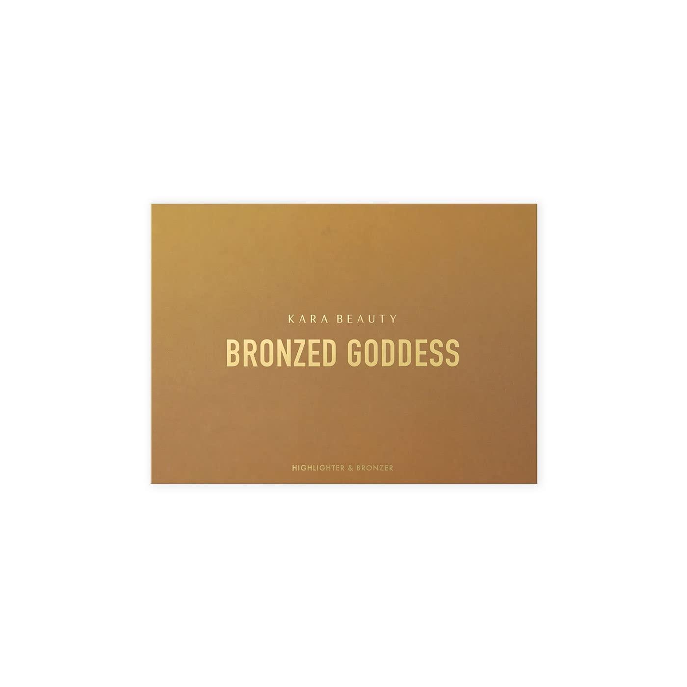 Kara Beauty Bronzed Goddess 6Shade Bronzer & Highlight Palette Vegan