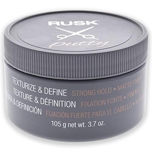 RUSK Putty Pomade 3.7 fl. oz. Styling Pomade for Flexible Hold and