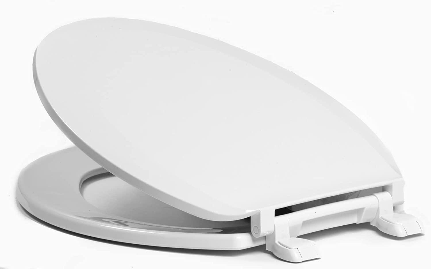 Centoco 1600001 Elongated Plastic Toilet Seat, Standard Economy Model