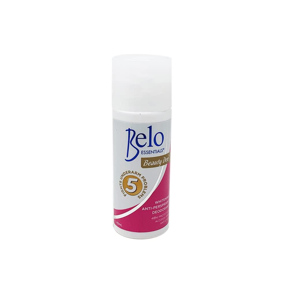 2 BELO Essentials AntiPerspirant Whitening Deodorant 2 x 40ml (Large Size)