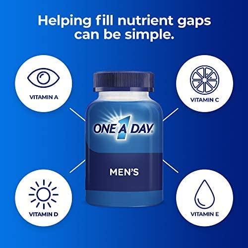 One A Day Men's Multivitamin 200 Count for Immune Health, Vitamins A