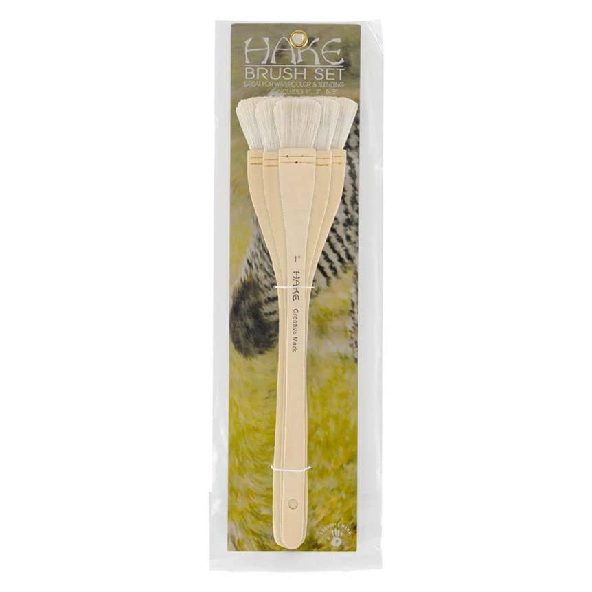 Creative Mark Hake Brush Sets Hake Brush Set Paintbrush Soft White