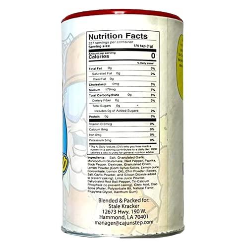 Cajun Two Step StaleKracker Variety Bundle 1 each of Original Seasoning 8oz and Fire