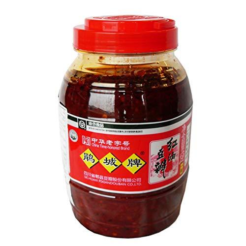 Sichuan Pixian Broad Bean Paste with Red Chili Oil 42.5 oz (1200g
