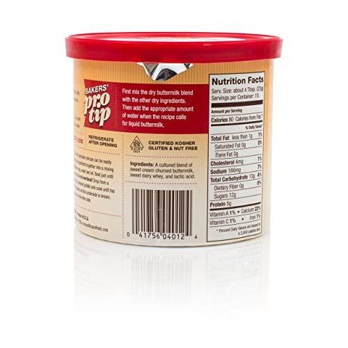 SACO Pantry Cultured Buttermilk Blend, for Cooking and Baking, LowFat