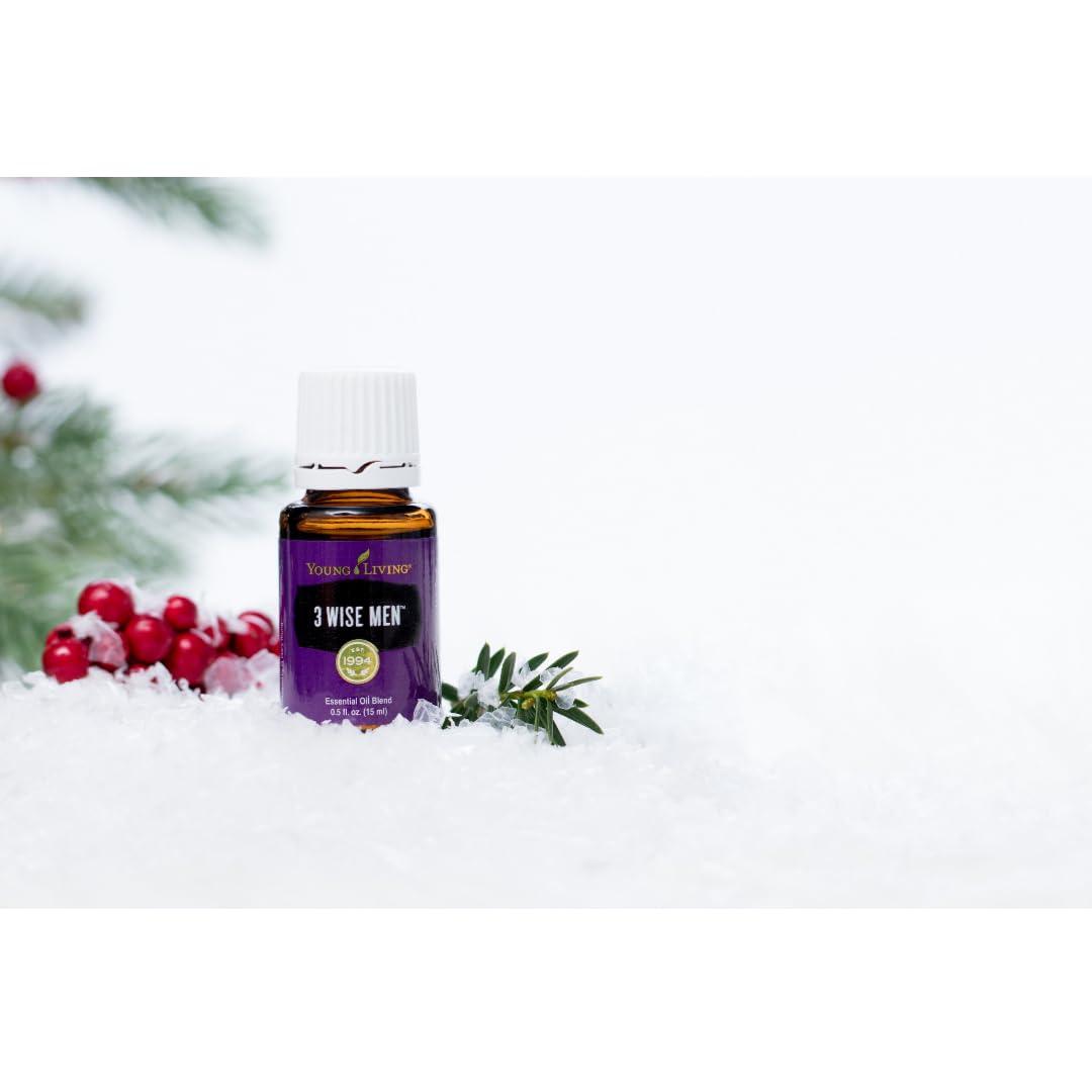 エッセンシャルオイル 3 wise men 15ml Young Living 3 Wise Men Essential Oil Blend - 15ml for