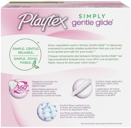  Playtex Gentle Glide Tampons, Unscented Regular