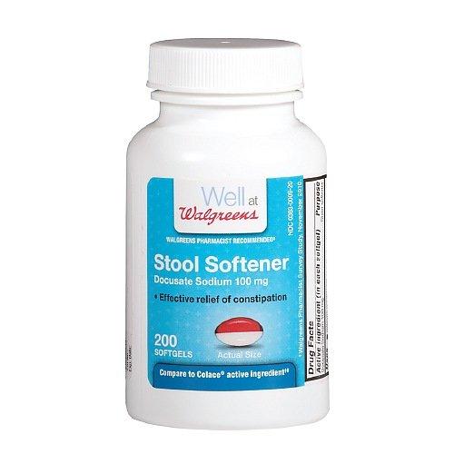Walgreens Stool Softener Softgels 200 ea