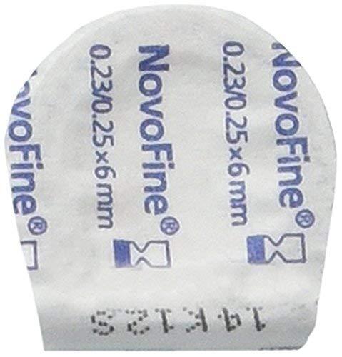 Novofine 32G 6mm needles (1/2 a box)