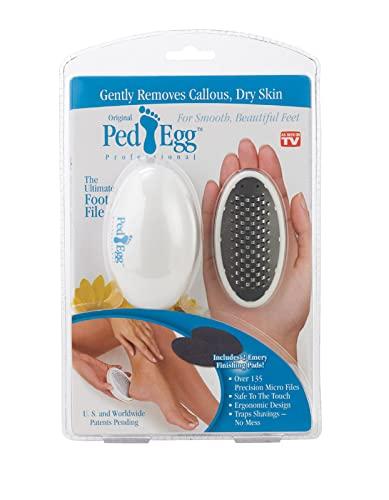Ped Egg Classic Callus Remover, As Seen On TV, New Look, Safely and  Painlessly Remove Tough Calluses & Dry Skin to Reveal Smooth Soft Feet, 135