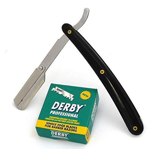 Premium Shaving Set: Interchangeable Blade Knife Razor with 100 ...