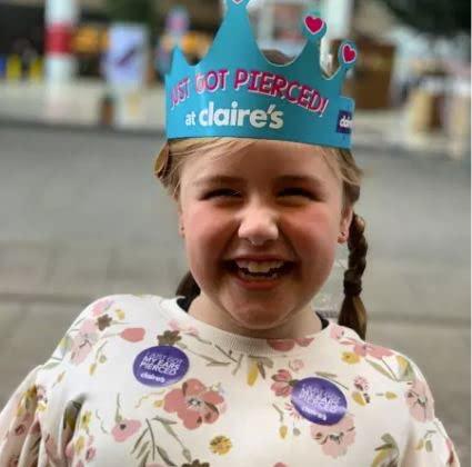 Claires Piercing Aftercare Saline Solution 16 fl oz - Nose & Ear