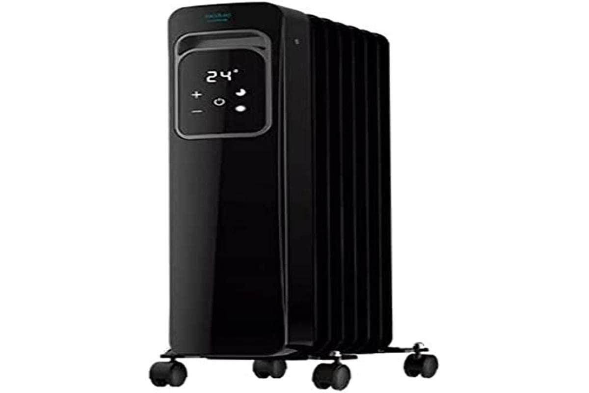 Touch Radiator Cecotec 5388 Oil Filled Radiator ReadyWarm 7000 - Touch Connected Black ...