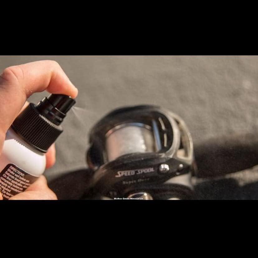 KVD Line and Lure Conditioner, Fishing Line Conditioner Spray for Your  Freshwater or Saltwater Fishing Reel, Rod and Tackle Kit