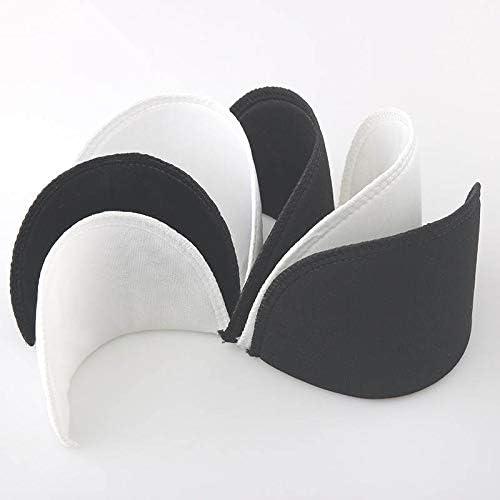 Dritz 1/2-Inch Covered Set-in Shoulder Pads-Black 2-Package