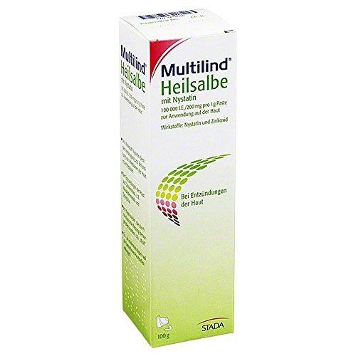 Multilind Healing Ointment with Nystatin - 100g Dispenser by STADA GMBH ...