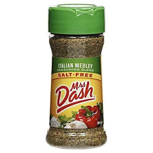 Mrs. Dash Italian Medley All Natural Salt Free Seasoning Blend (224493) 2  oz, Pack of 2