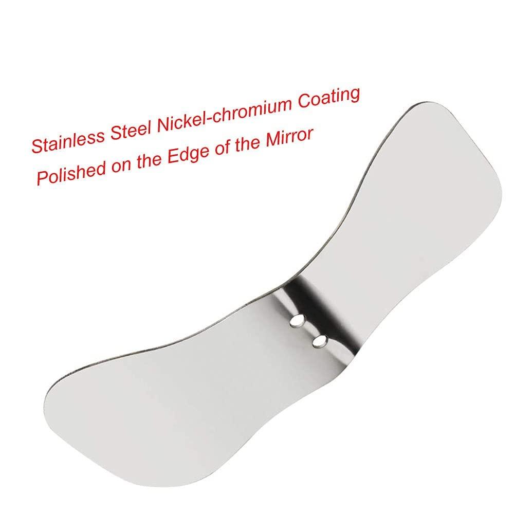 Miroir Intra-oral Dentaire N-5C – Acier Inoxydable, Pour Photographie Orthodontique, Neuf Stérile